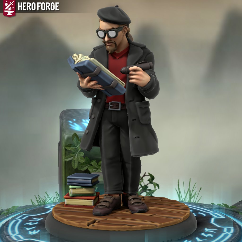 Figurine HeroForge de Yomli