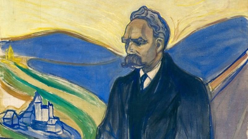 Friedrich Nietzsche, par Edvard Munch.
