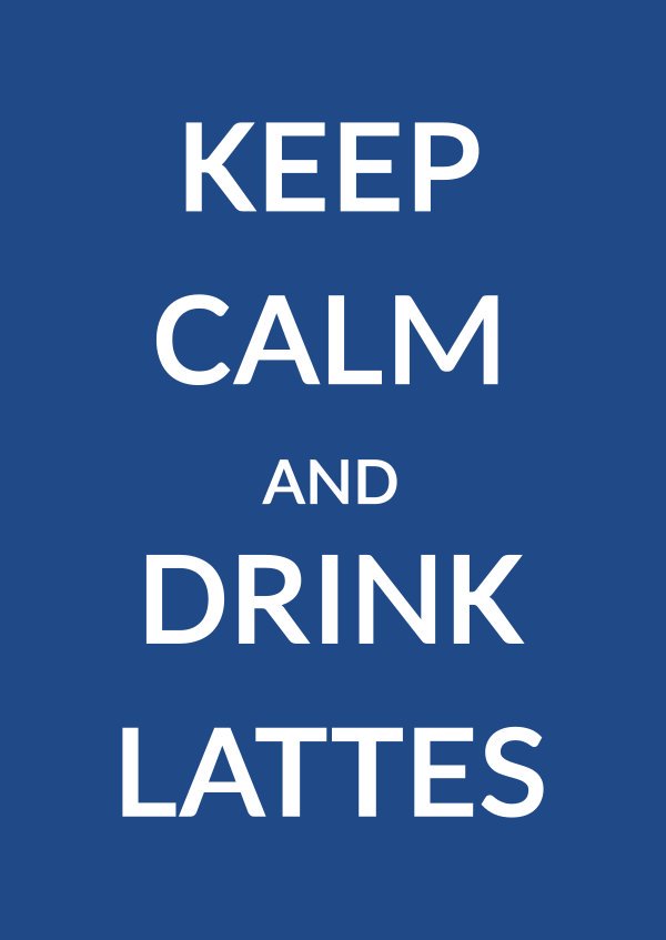 latte: strong coffee and sweet milk; café au lait